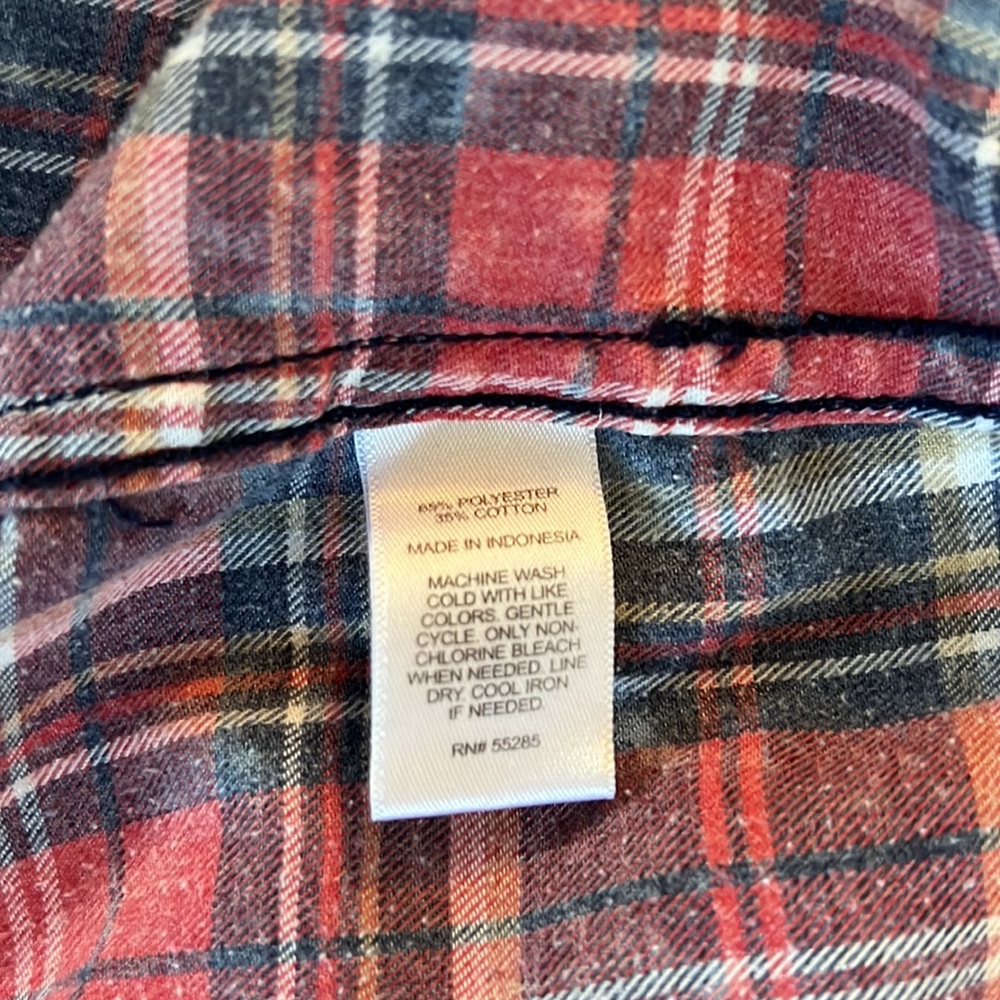 Express Plaid Button Down - Picture 3 of 4